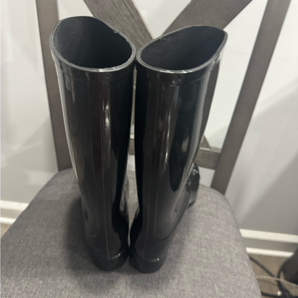 Jeffrey Campbell Black Winter Rain Boots